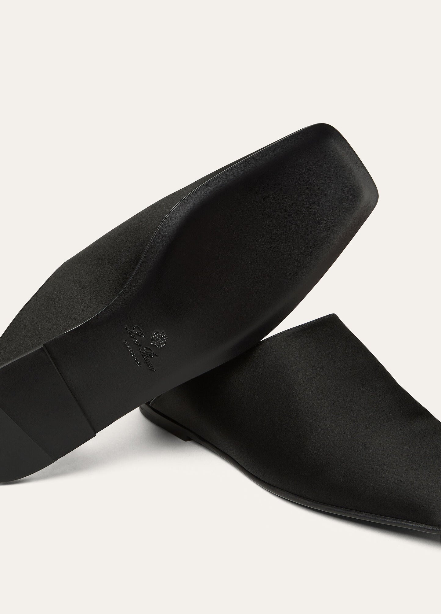 Alba Flat Mule  Viscose, Silk