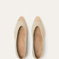 Rebecca Ballet Flat  Viscose, Silk