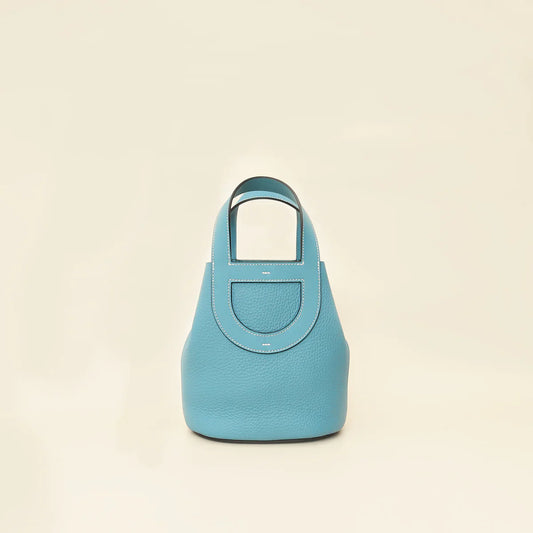 Hermes Blue Jean Stitch In-The-Loop 18 Bag