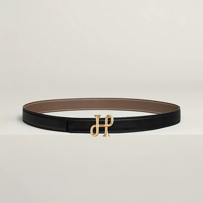 Cor Baroque Belt Buckle & Reversible Leather Strap 24 MM