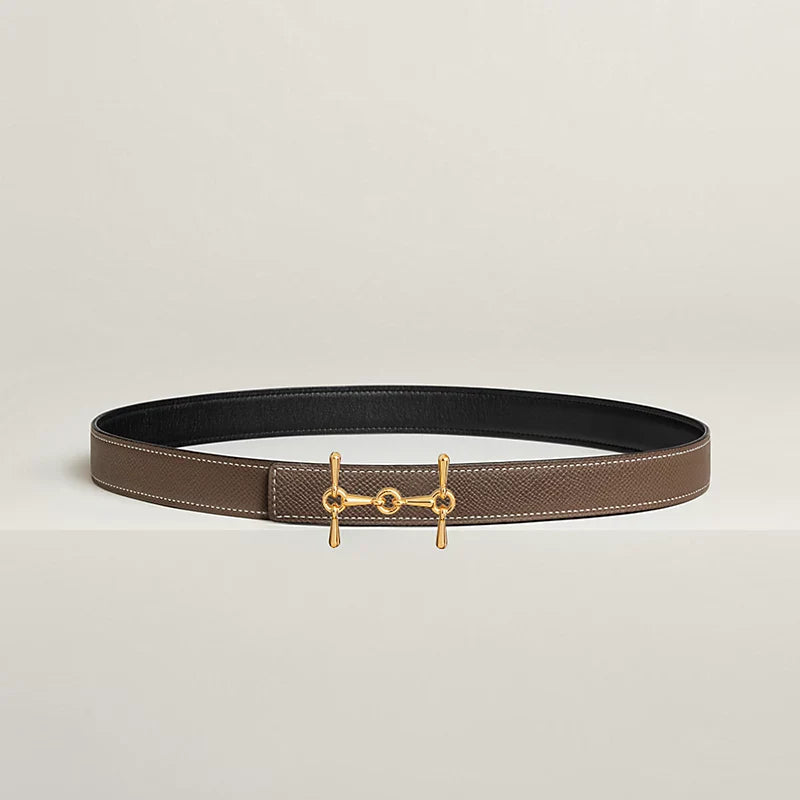 H Equestre Belt Buckle & Hermès Sur Mer Reversible Leather Strap 24 MM