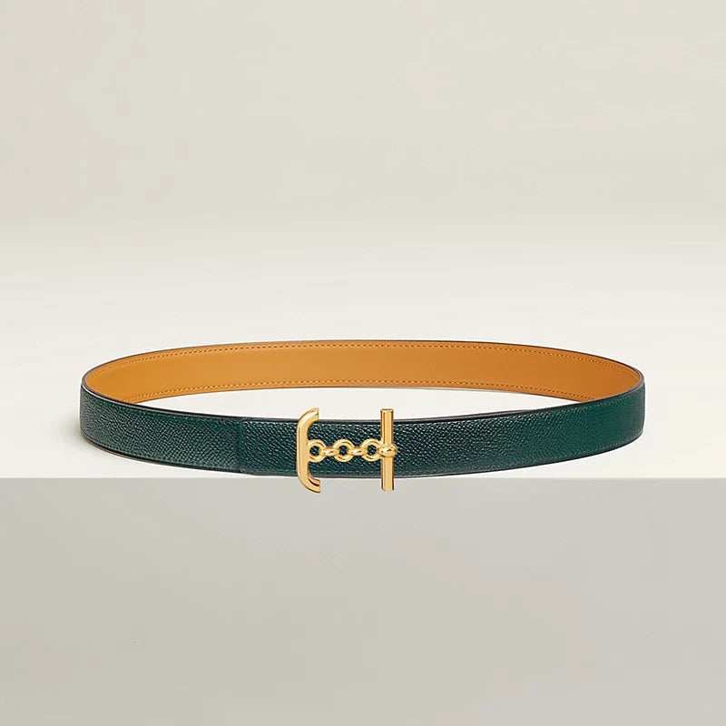 Ancre Marin Belt Buckle & Reversible Leather Strap 24 MM