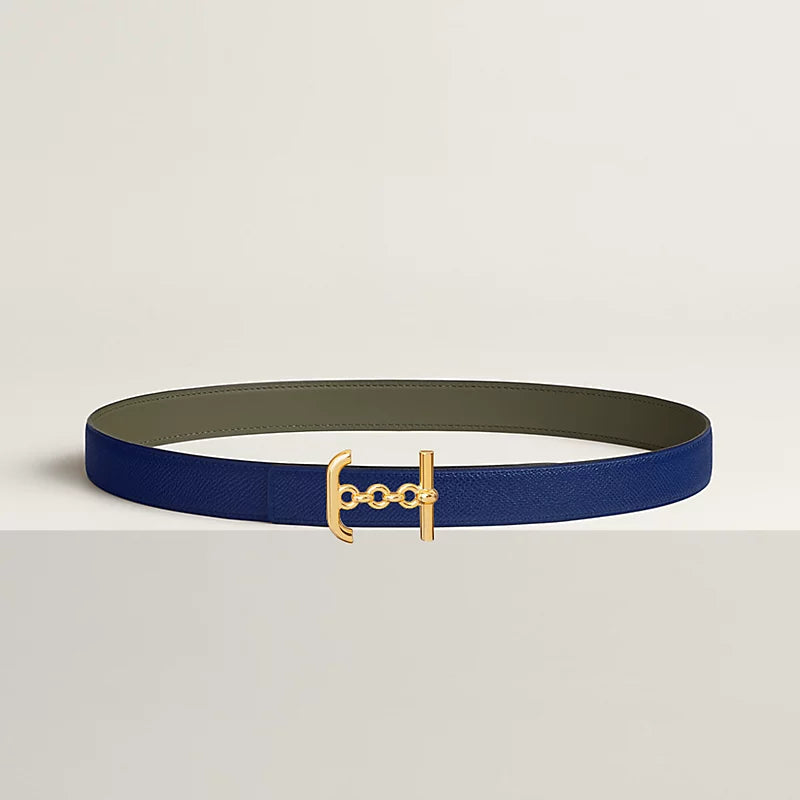 Ancre Marin Belt Buckle & Reversible Leather Strap 24 MM