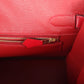 Birkin 30 Rouge Vif Tadelakt Gold Hardware