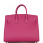 Birkin 25 Rose Pourpre Veau Madame Palladium Hardware