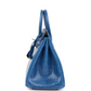 Birkins 25 Bleu Saphir Niloticus Lizard Palladium Hardware