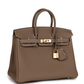 Birkins 25 Etoupe Togo Gold Hardware