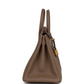 Birkins 25 Etoupe Togo Gold Hardware