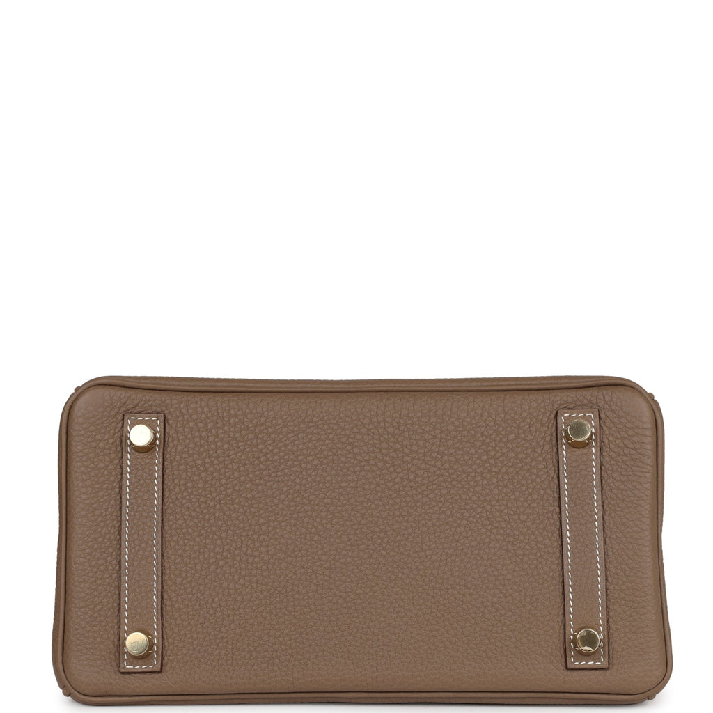 Birkins 25 Etoupe Togo Gold Hardware