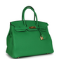 Birkin 35 Bambou Togo Gold Hardware