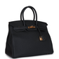 Birkin 35 Black Togo Rose Gold Hardware