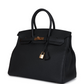 Birkin 35 Black Togo Rose Gold Hardware