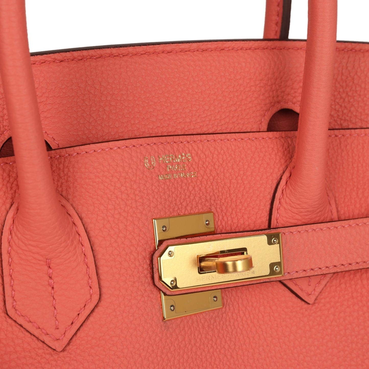 Hermès Special Order (HSS) Birkin 30 Rose Candy Togo Gold Hardware
