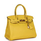Birkin 30 Jaune de Naples Novillo Gold Hardware
