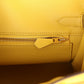 Birkin 30 Jaune de Naples Novillo Gold Hardware