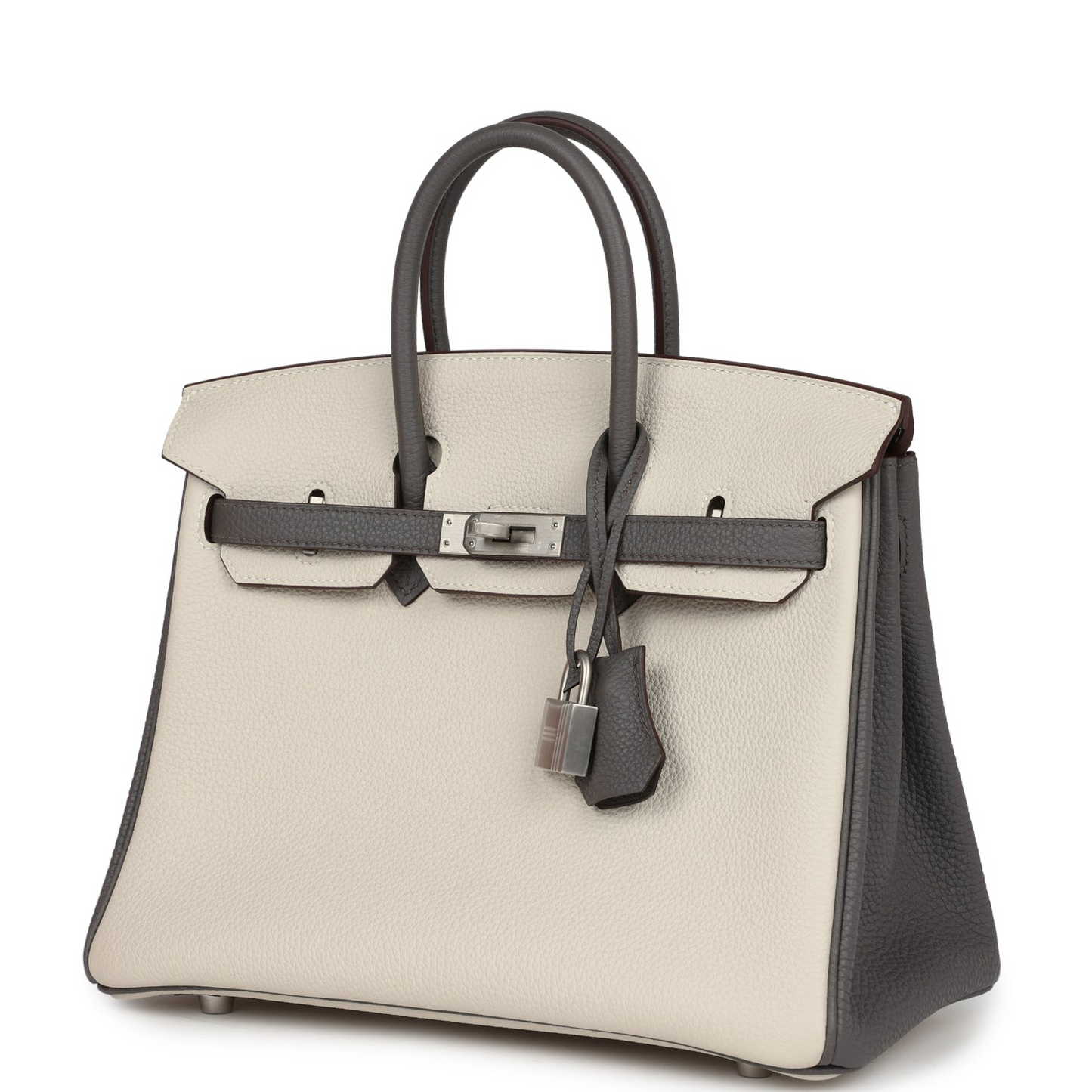 Hermès Special Order (HSS) Birkin 25 Beton and Etain Togo Brushed Palladium Hardware