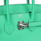 Birkin 25 Vert Comics Swift Palladium Hardware