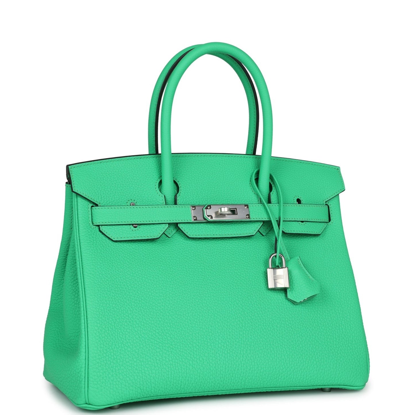 Birkin 30 Vert Comics Togo Palladium Hardware