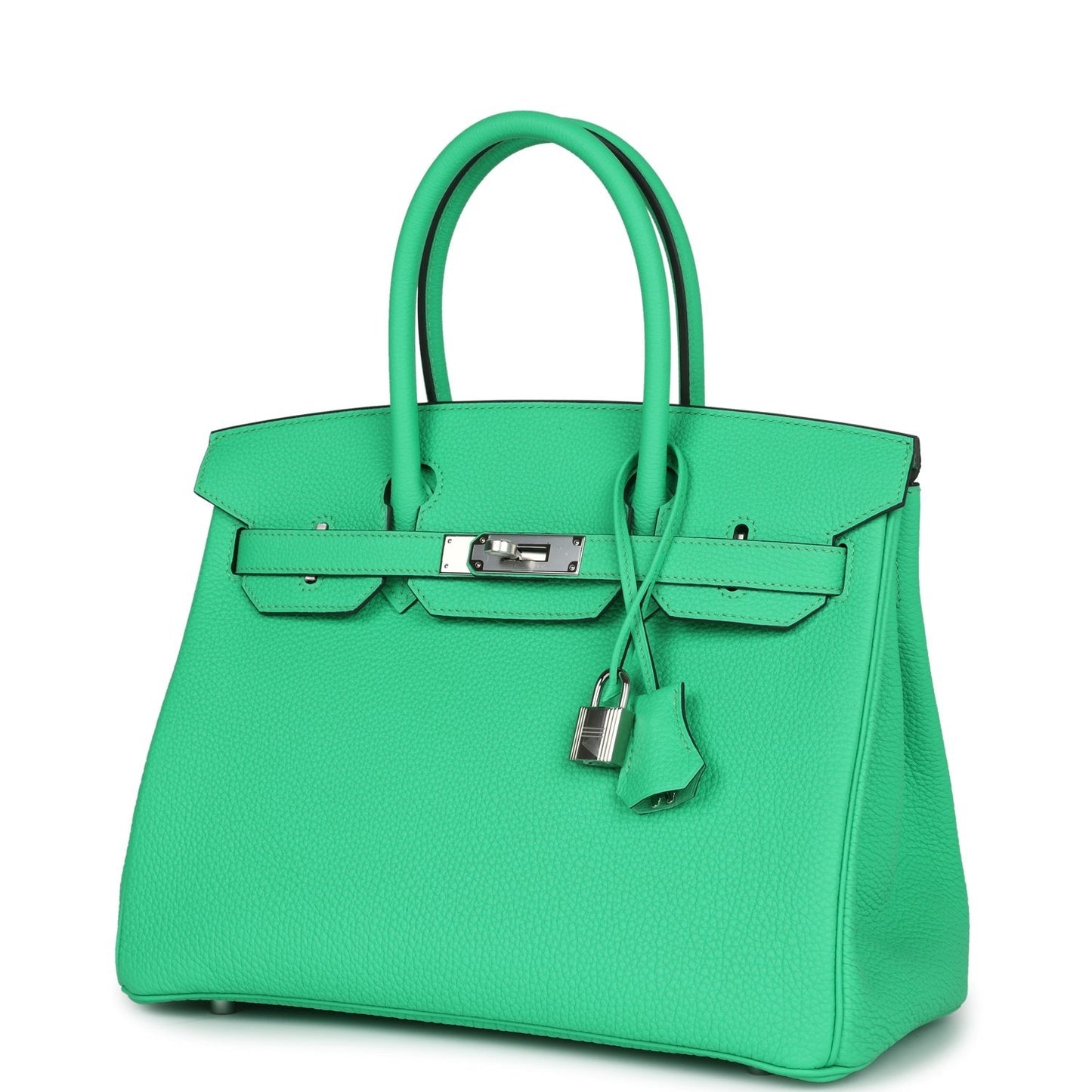 Birkin 30 Vert Comics Togo Palladium Hardware