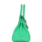 Birkin 30 Vert Comics Togo Palladium Hardware