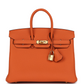 Birkin 25 Orange Togo Gold Hardware