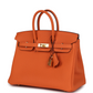 Birkin 25 Orange Togo Gold Hardware