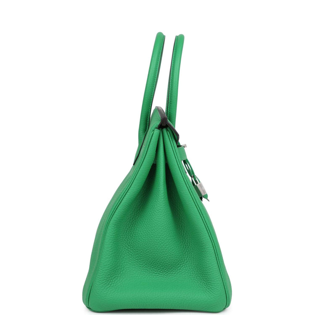 Birkin 35 Bambou Togo Palladium Hardware