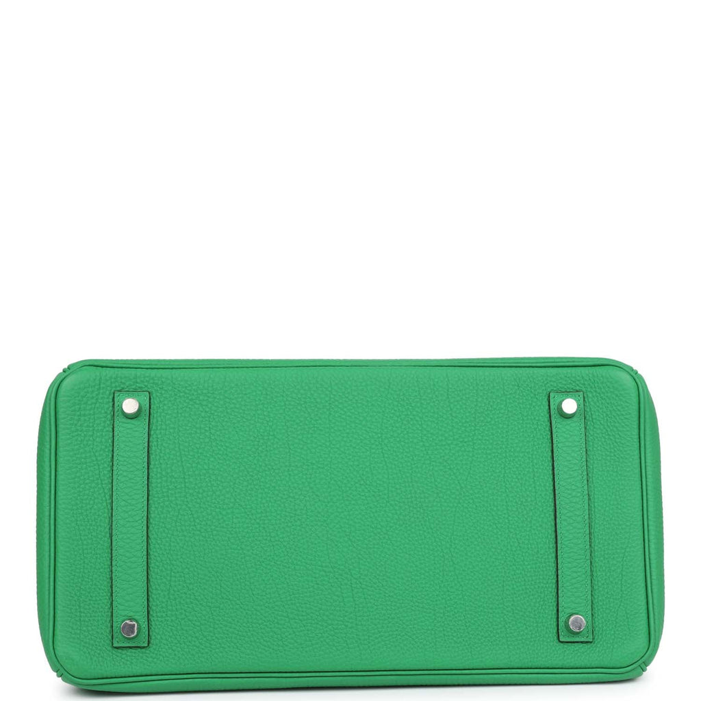 Birkin 35 Bambou Togo Palladium Hardware