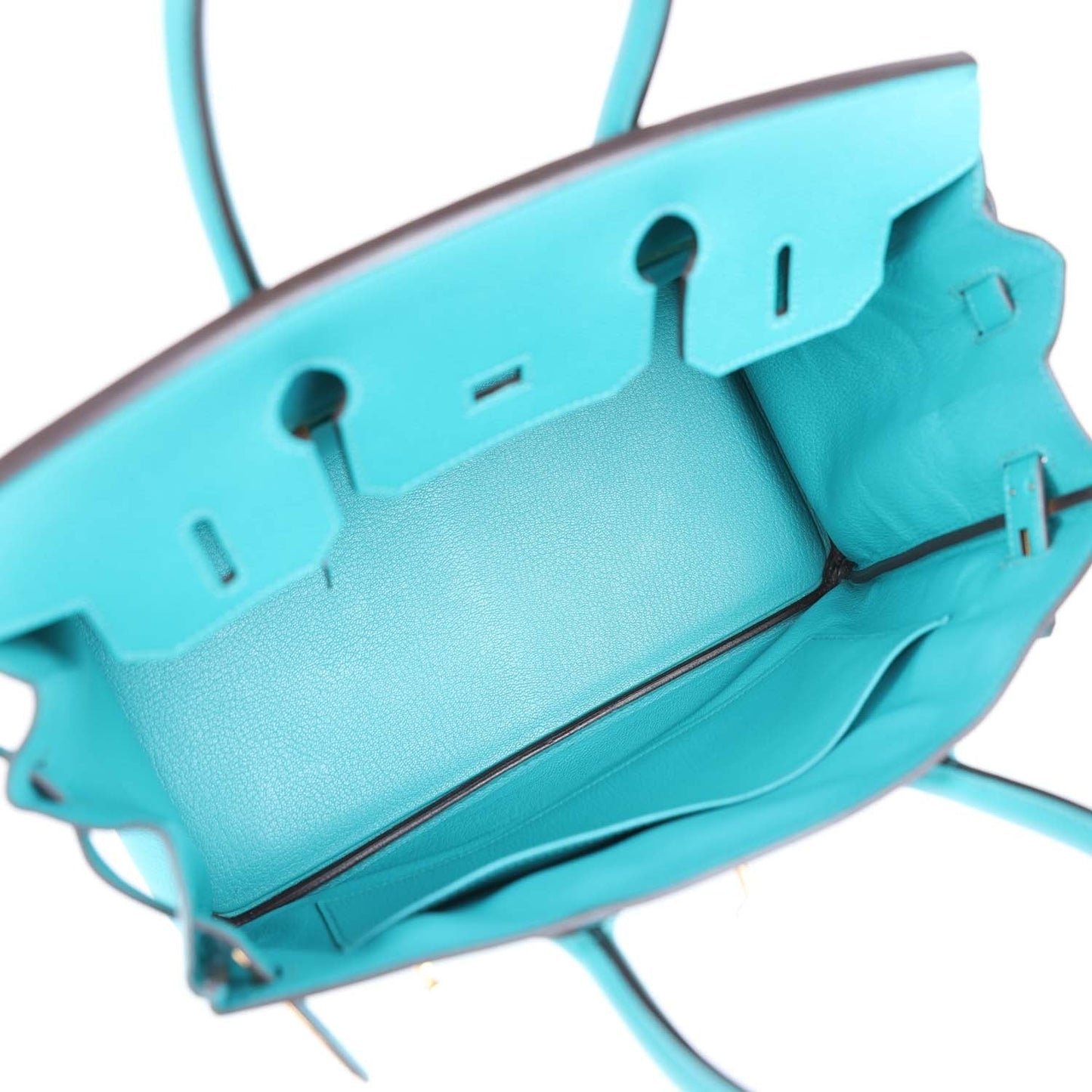 Birkin 30 Bleu Paon Epsom Gold Hardware