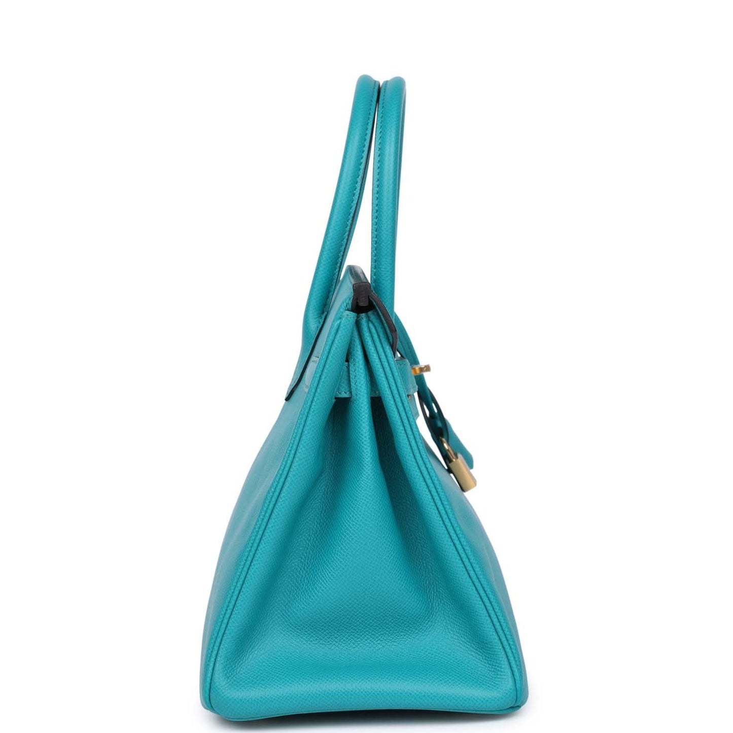 Birkin 30 Bleu Paon Epsom Gold Hardware