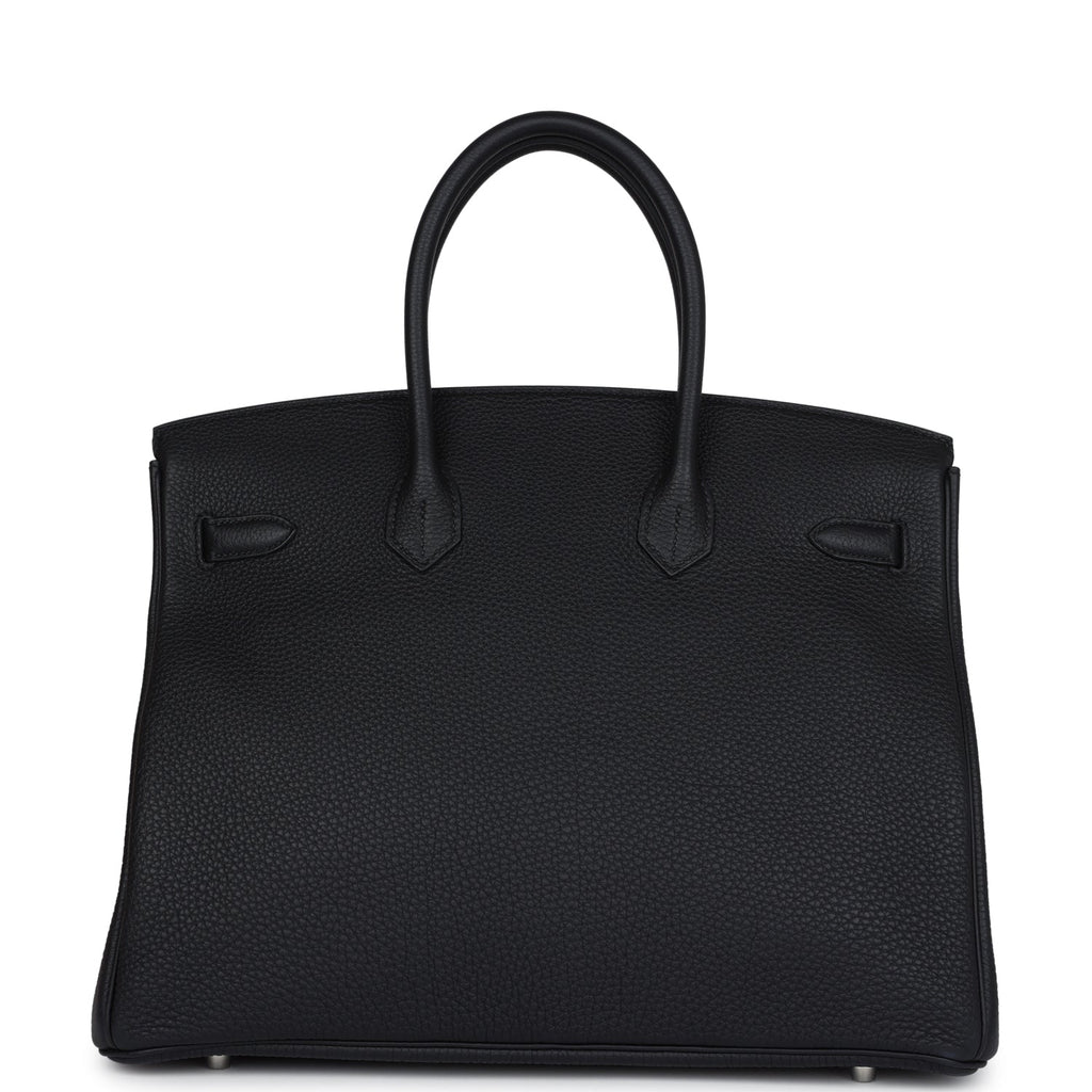 Birkin 35 Black Togo Palladium Hardware