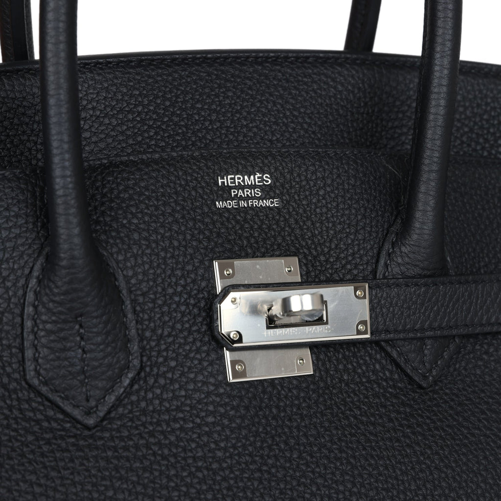Birkin 35 Black Togo Palladium Hardware
