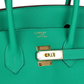 Hermès Special Order (HSS) Birkin 35 Menthe Verso Togo Gold Hardware