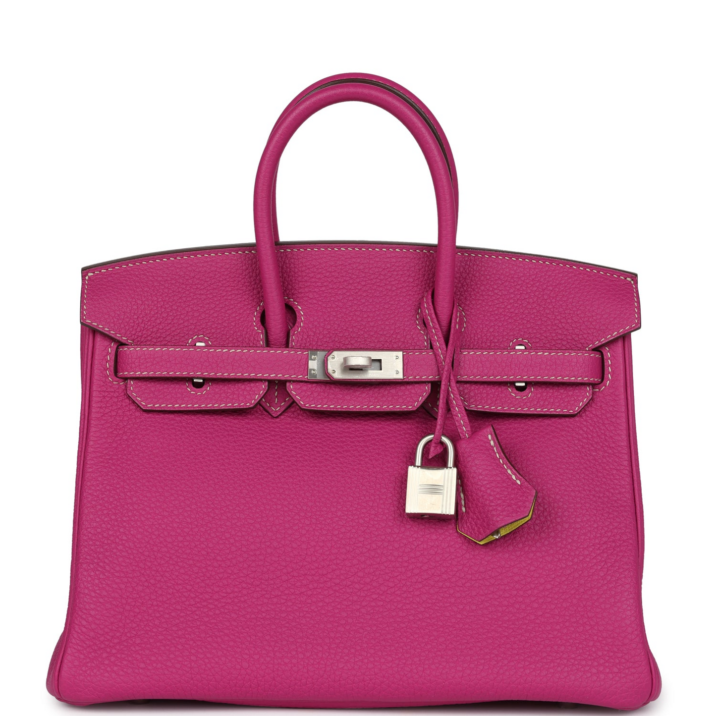 Hermès Special Order (HSS) Birkin 25 Rose Poupre Verso Togo Brushed Palladium Hardware