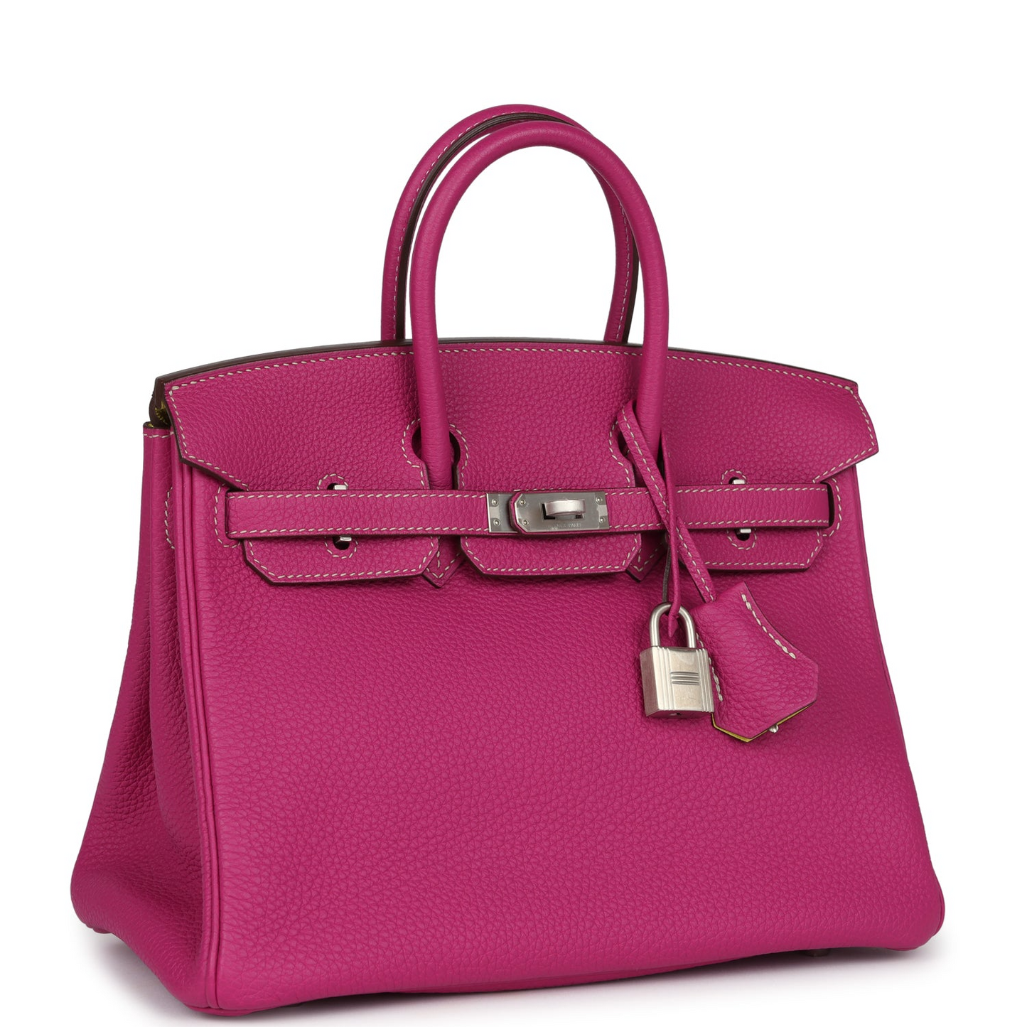 Hermès Special Order (HSS) Birkin 25 Rose Poupre Verso Togo Brushed Palladium Hardware