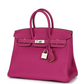 Hermès Special Order (HSS) Birkin 25 Rose Poupre Verso Togo Brushed Palladium Hardware