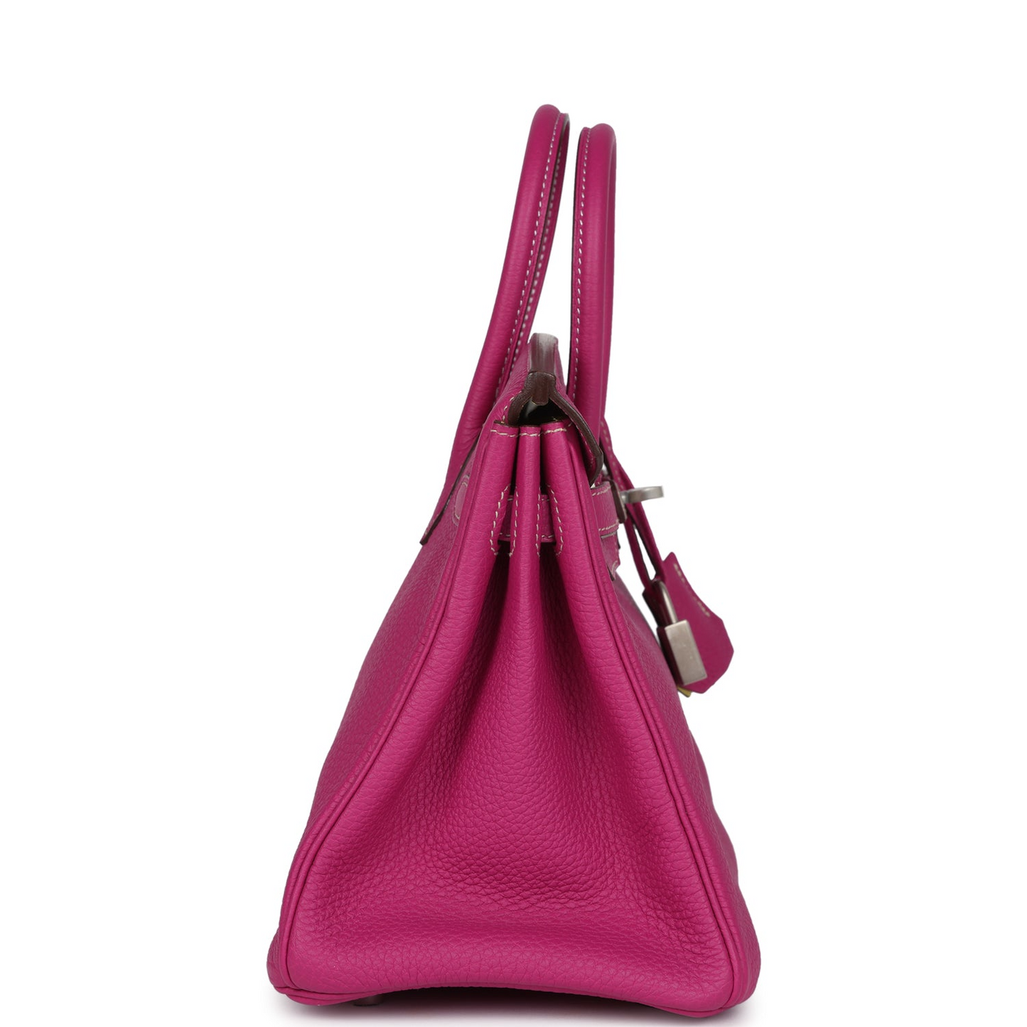 Hermès Special Order (HSS) Birkin 25 Rose Poupre Verso Togo Brushed Palladium Hardware