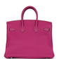 Hermès Special Order (HSS) Birkin 25 Rose Poupre Verso Togo Brushed Palladium Hardware