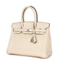 Birkin 30 Nata Clemence Palladium Hardware