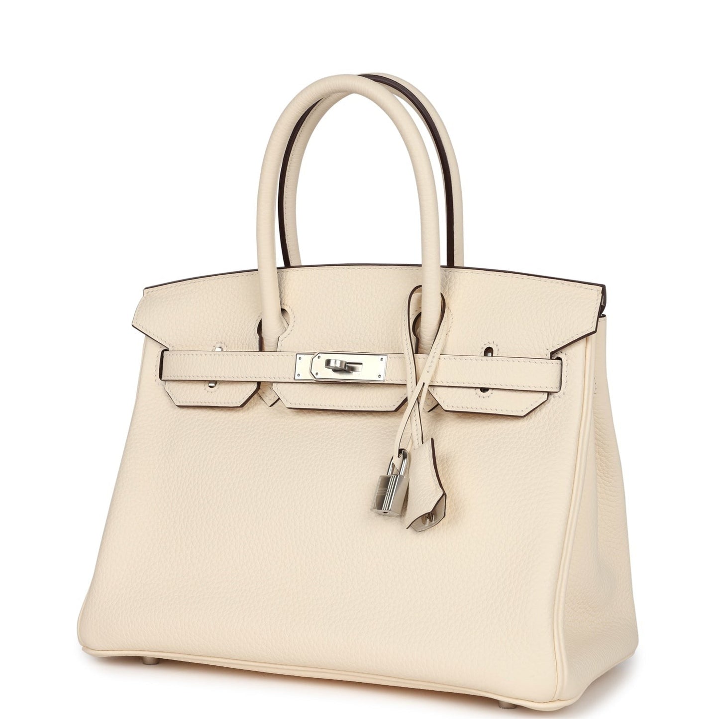 Birkin 30 Nata Clemence Palladium Hardware