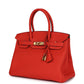 Birkin 30 Capucine Togo Gold Hardware