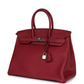 Birkin 35 Rouge Grenat Togo Palladium Hardware