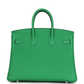 Birkins 25 Bambou Togo Palladium Hardware