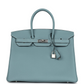 Birkin 35 Ciel Togo Palladium Hardware