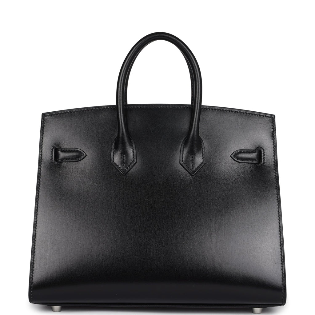 Birkins 25 Black Box Palladium Hardware