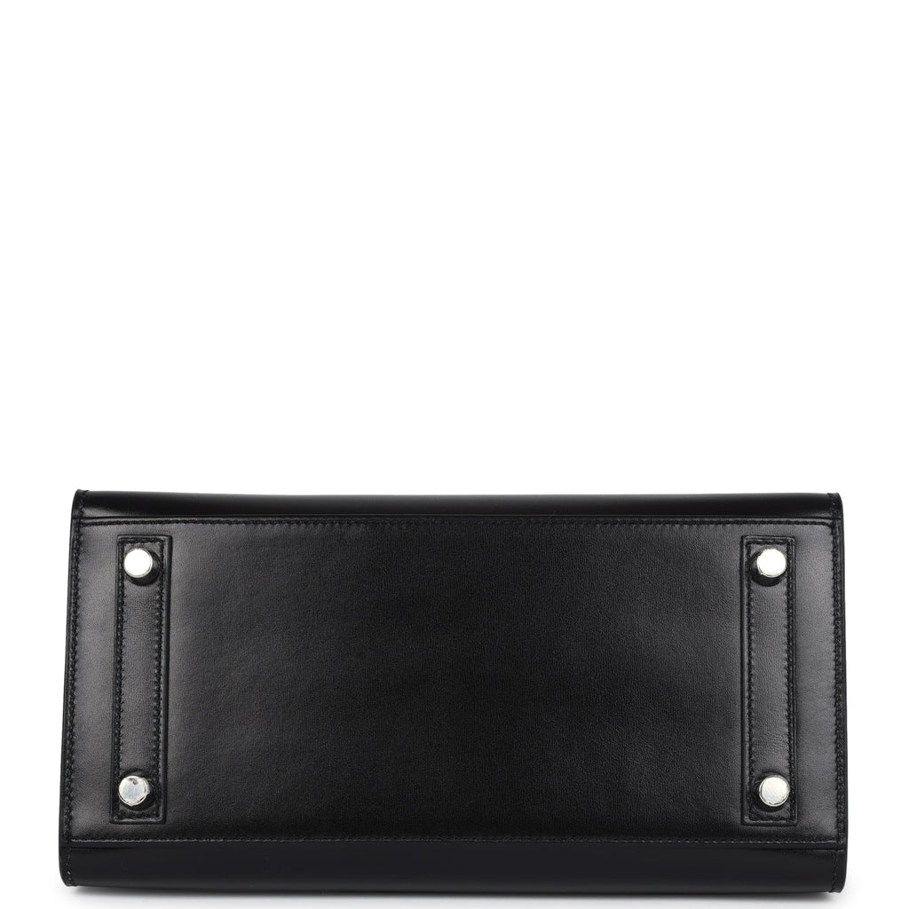 Birkins 25 Black Box Palladium Hardware