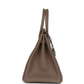 Birkin 35 Etoupe Togo Palladium Hardware