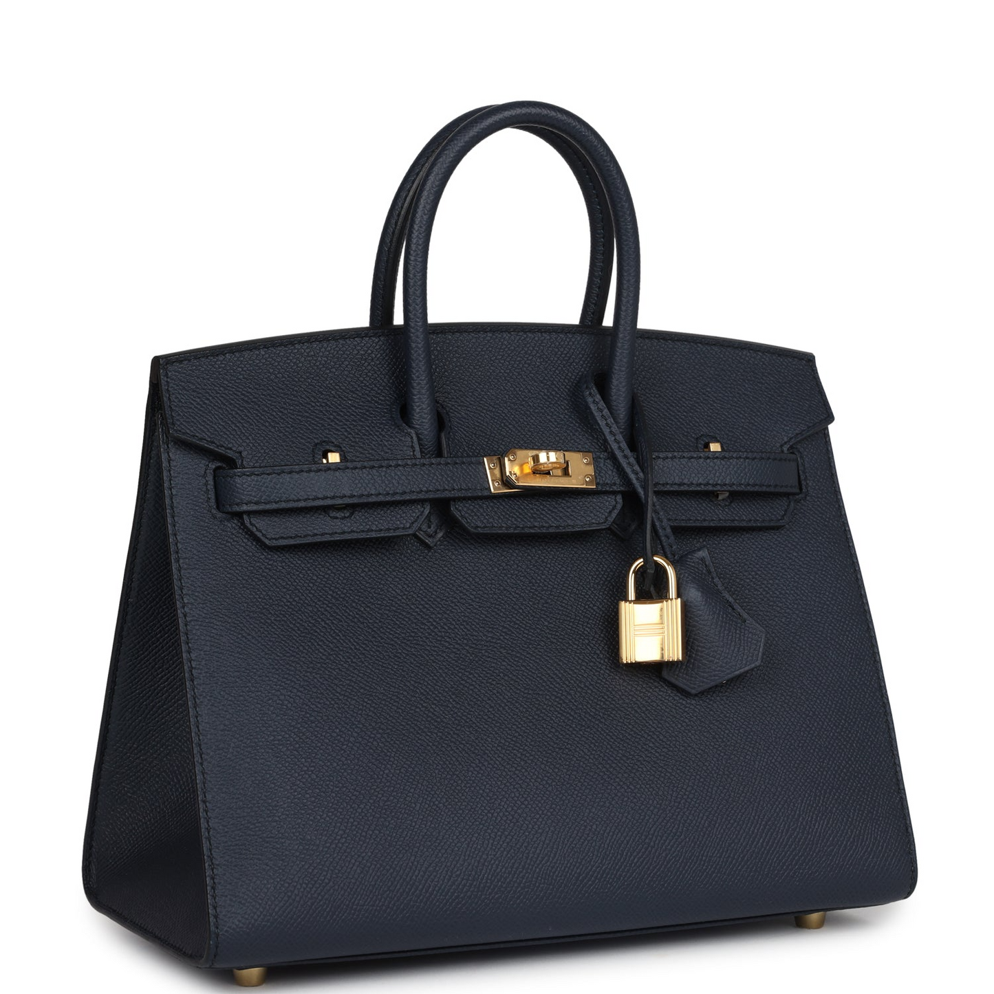 Birkins 25 Bleu Indigo Epsom Gold Hardware
