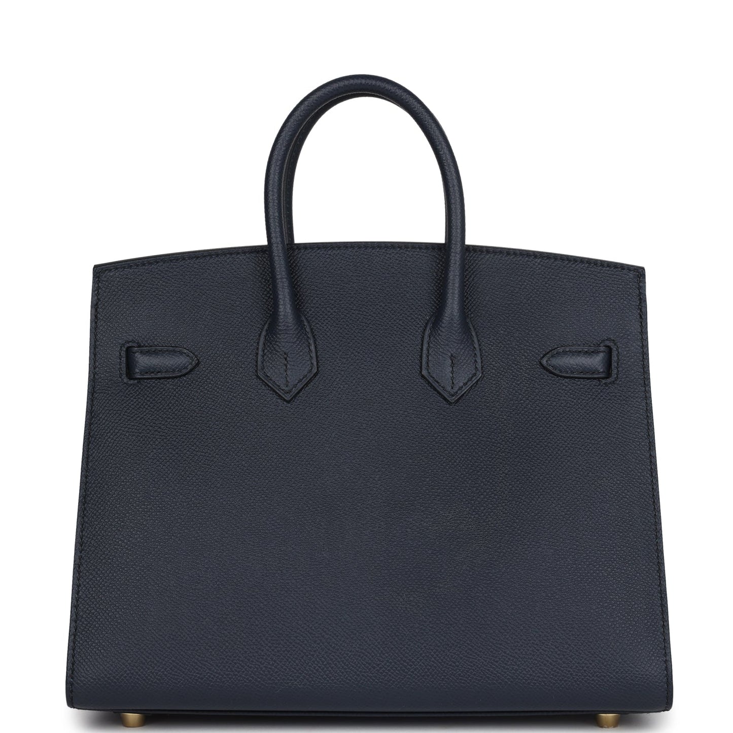 Birkin Sellier 25 Bleu Indigo Epsom Gold Hardware
