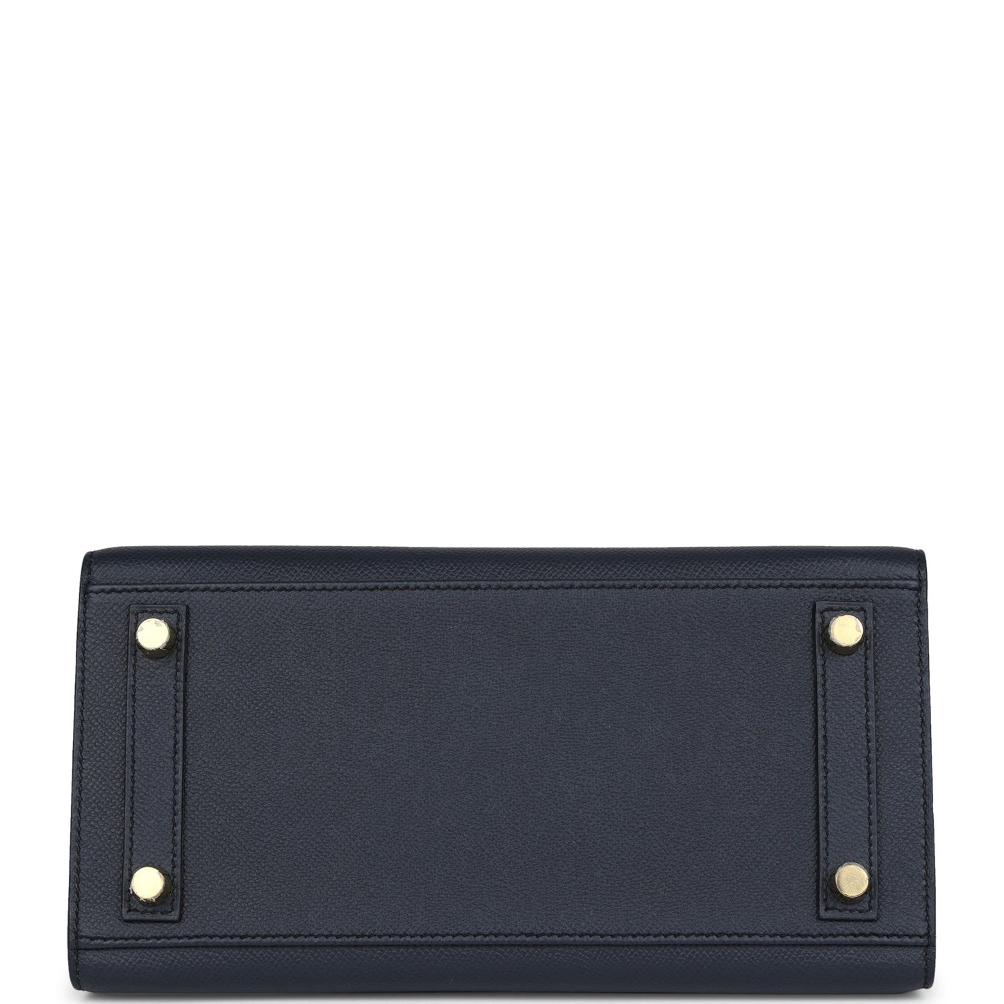 Birkin Sellier 25 Bleu Indigo Epsom Gold Hardware